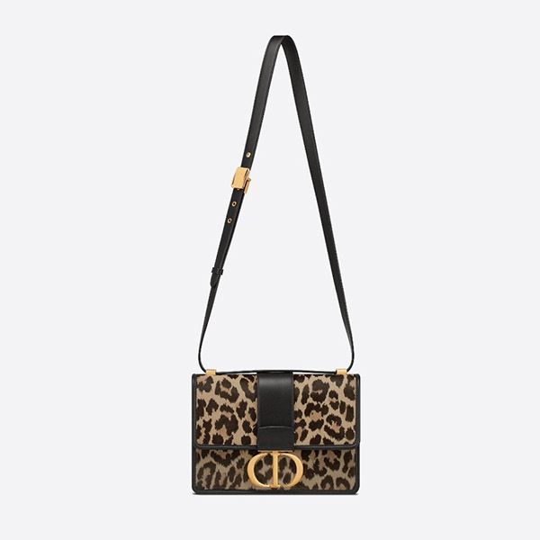 21AW ディオール 30 MONTAIGNE バッグ 偽物 Mizza ポニーヘア カーフスキン M9203UZAB_M918